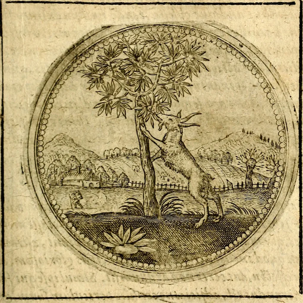 An illustration from Symbolor & emblematum ... centuria una [-quarta], 1661, leaf 340