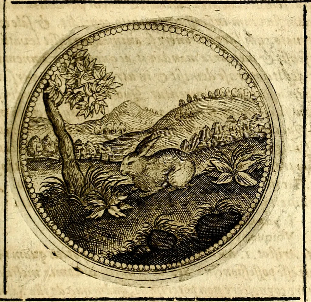 An illustration from Symbolor & emblematum ... centuria una [-quarta], 1661, leaf 352