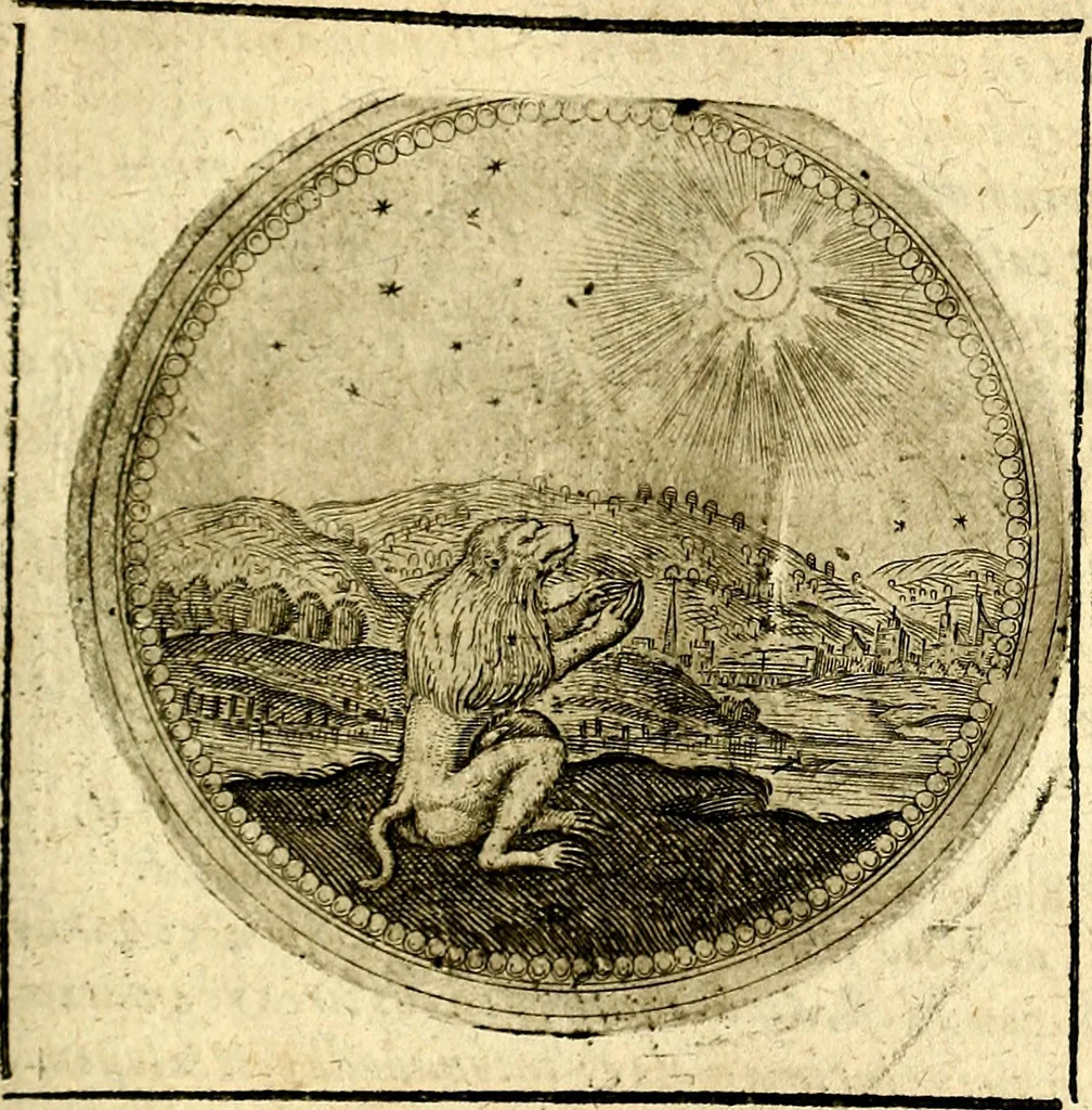 An illustration from Symbolor & emblematum ... centuria una [-quarta], 1661, leaf 358