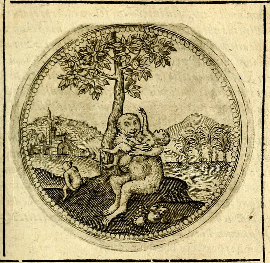 An illustration from Symbolor & emblematum ... centuria una [-quarta], 1661, leaf 360
