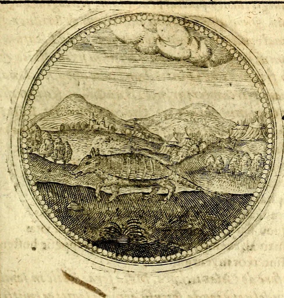 An illustration from Symbolor & emblematum ... centuria una [-quarta], 1661, leaf 372
