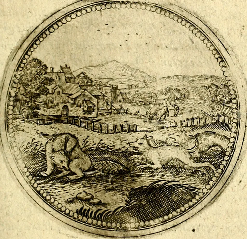 An illustration from Symbolor & emblematum ... centuria una [-quarta], 1661, leaf 392