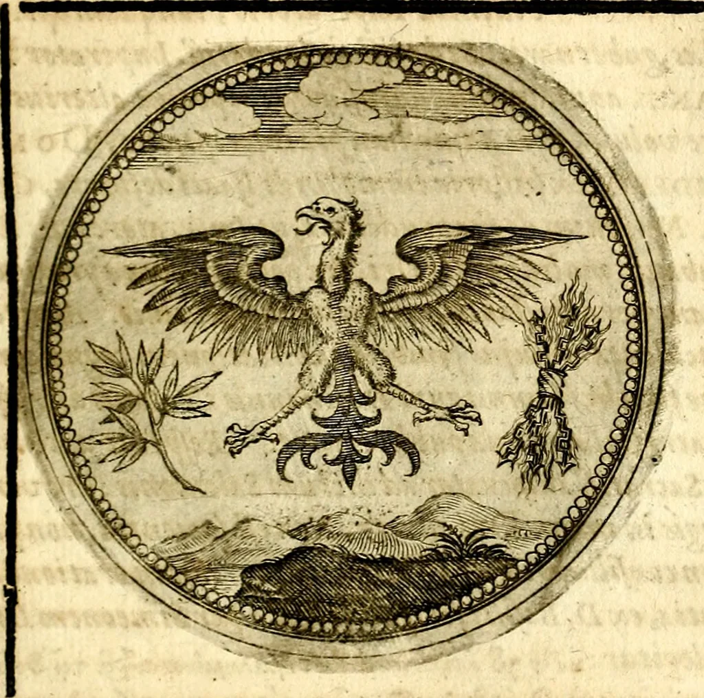 An illustration from Symbolor & emblematum ... centuria una [-quarta], 1661, leaf 416