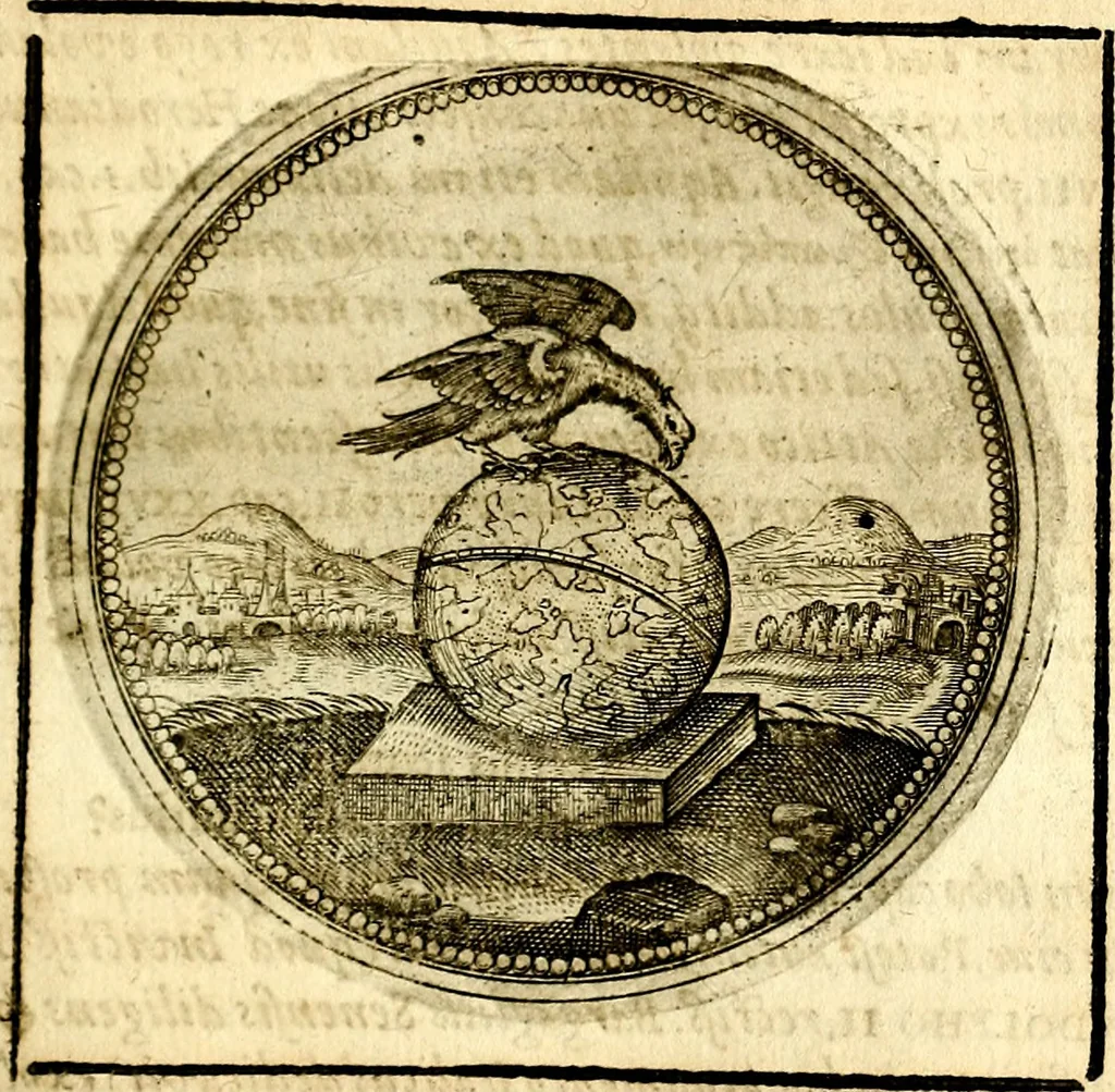 An illustration from Symbolor & emblematum ... centuria una [-quarta], 1661, leaf 418