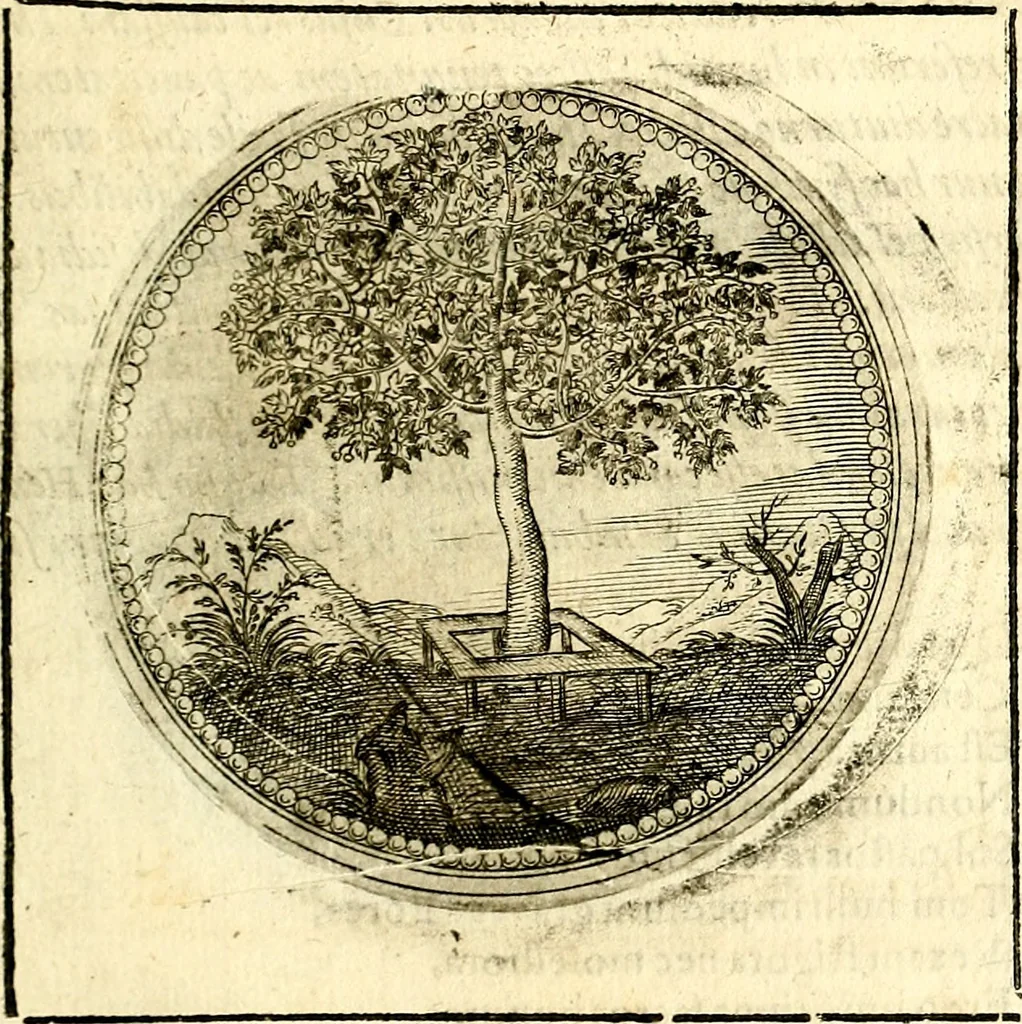 An illustration from Symbolor & emblematum ... centuria una [-quarta], 1661, leaf 42