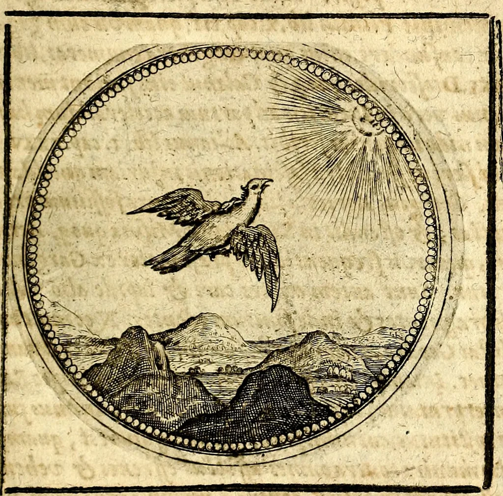 An illustration from Symbolor & emblematum ... centuria una [-quarta], 1661, leaf 426