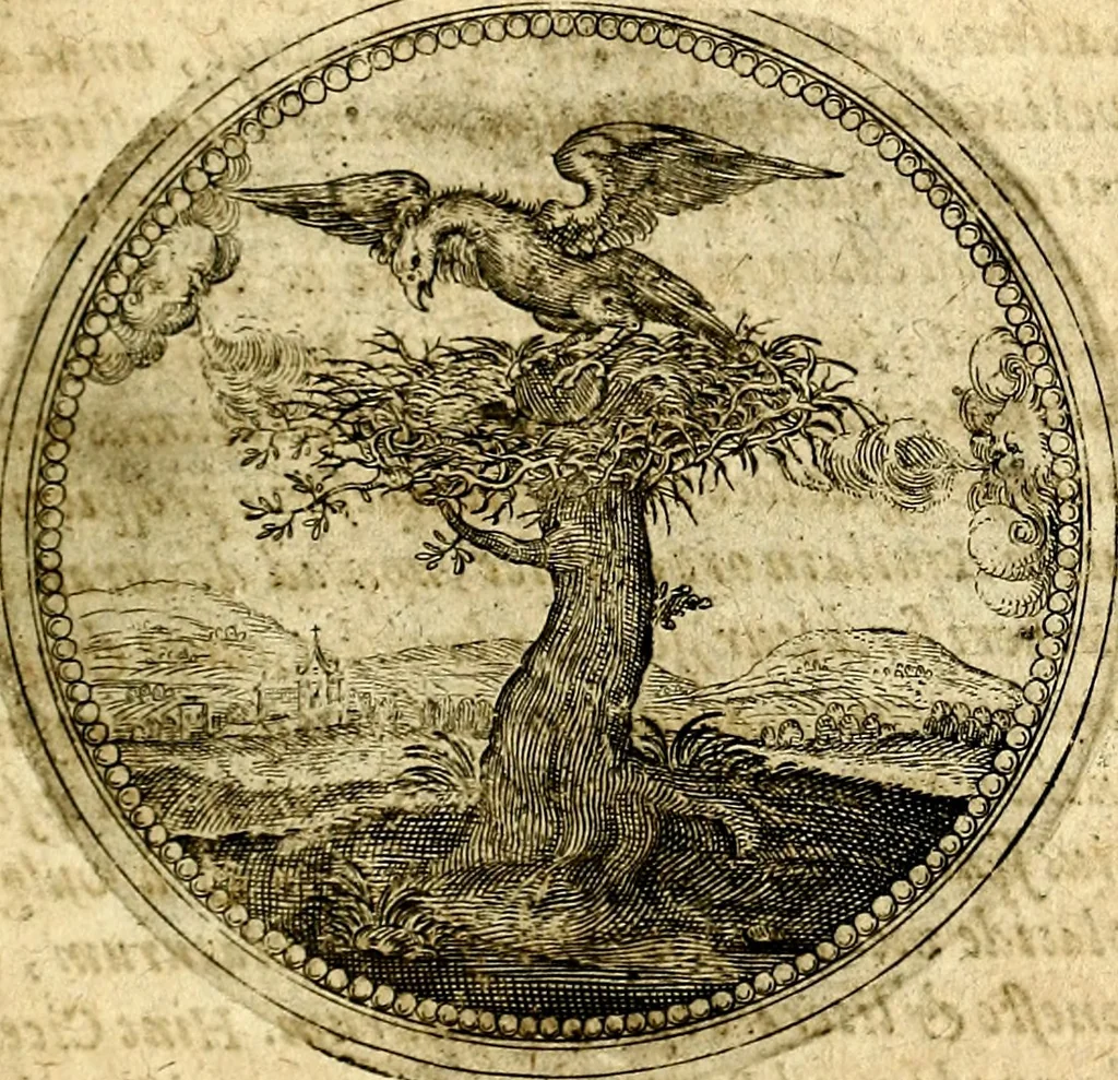 An illustration from Symbolor & emblematum ... centuria una [-quarta], 1661, leaf 428