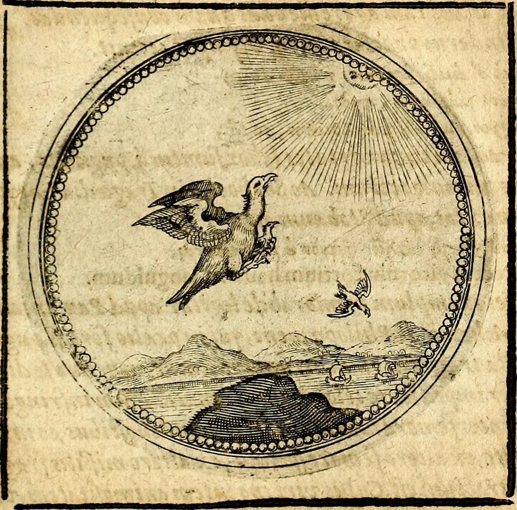 An illustration from Symbolor & emblematum ... centuria una [-quarta], 1661, leaf 432