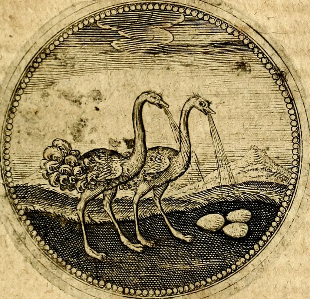 An illustration from Symbolor & emblematum ... centuria una [-quarta], 1661, leaf 450