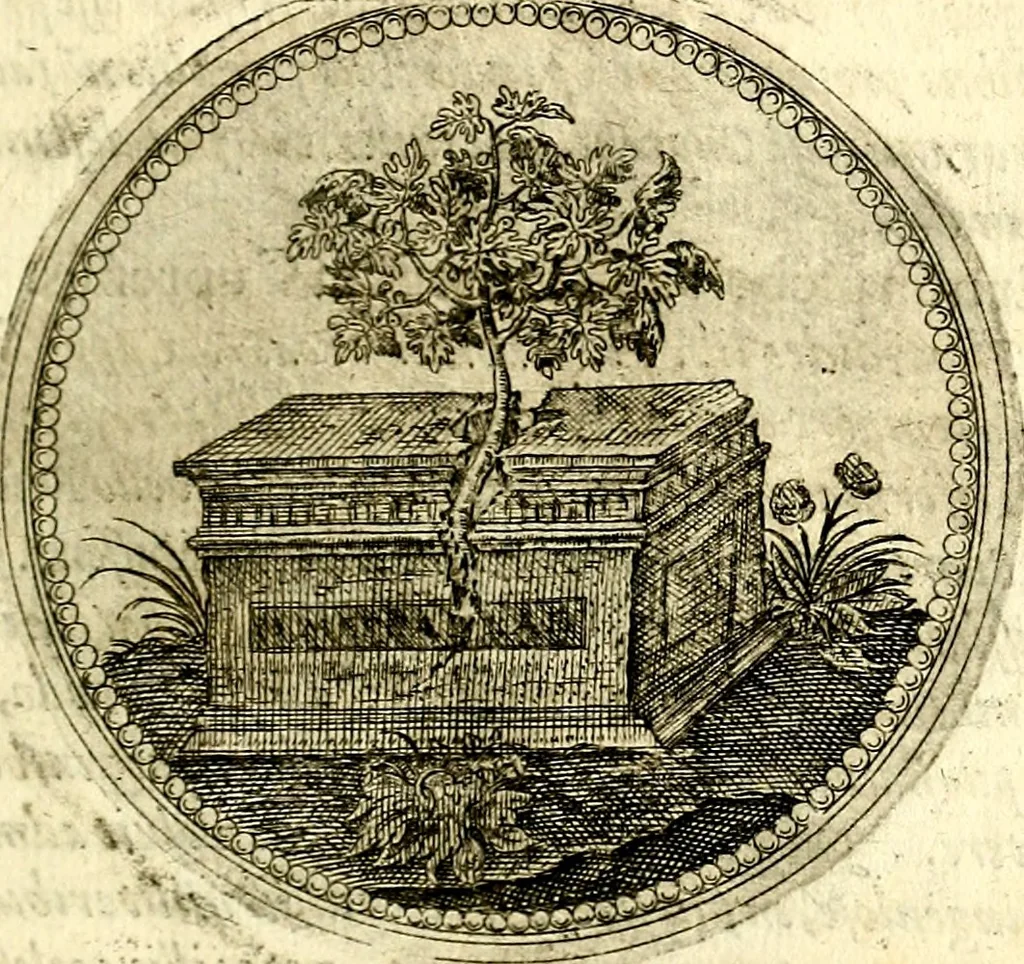 An illustration from Symbolor & emblematum ... centuria una [-quarta], 1661, leaf 46