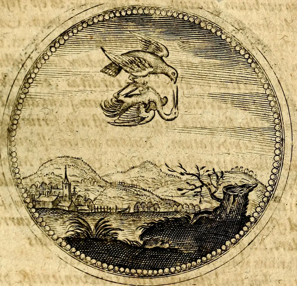 An illustration from Symbolor & emblematum ... centuria una [-quarta], 1661, leaf 478