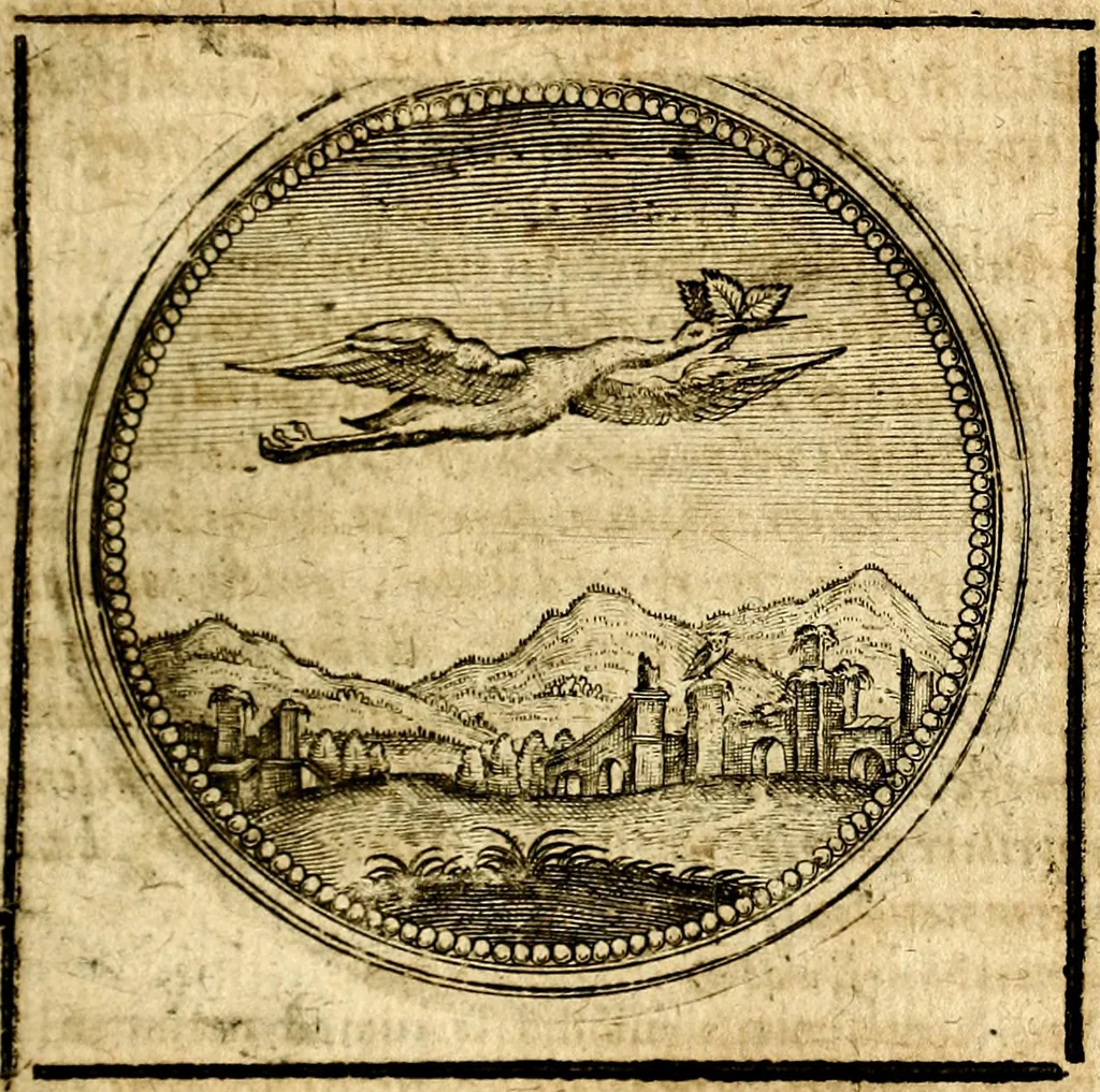 An illustration from Symbolor & emblematum ... centuria una [-quarta], 1661, leaf 496