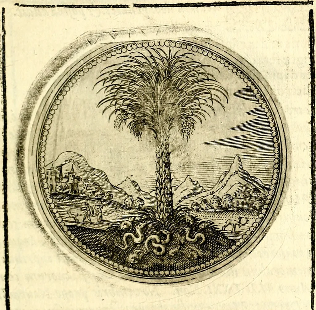 An illustration from Symbolor & emblematum ... centuria una [-quarta], 1661, leaf 50