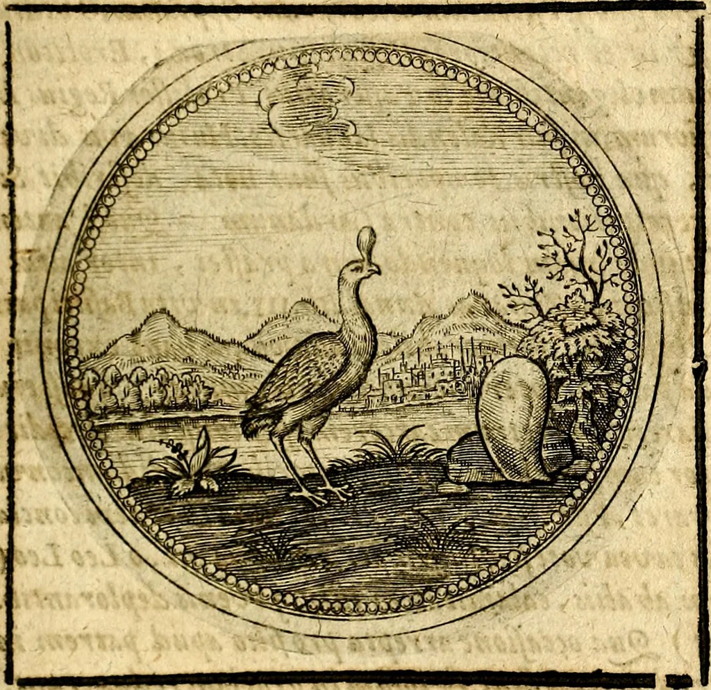 An illustration from Symbolor & emblematum ... centuria una [-quarta], 1661, leaf 502