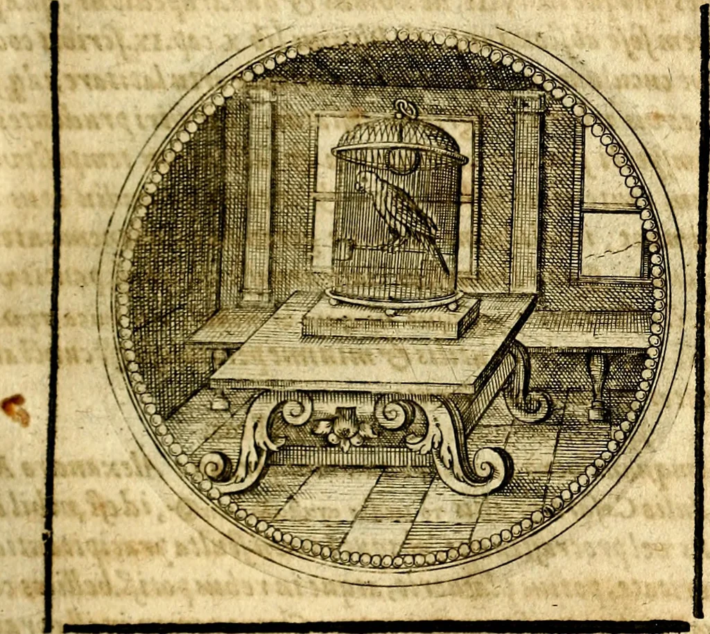 An illustration from Symbolor & emblematum ... centuria una [-quarta], 1661, leaf 504