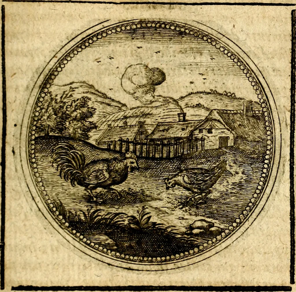 An illustration from Symbolor & emblematum ... centuria una [-quarta], 1661, leaf 516