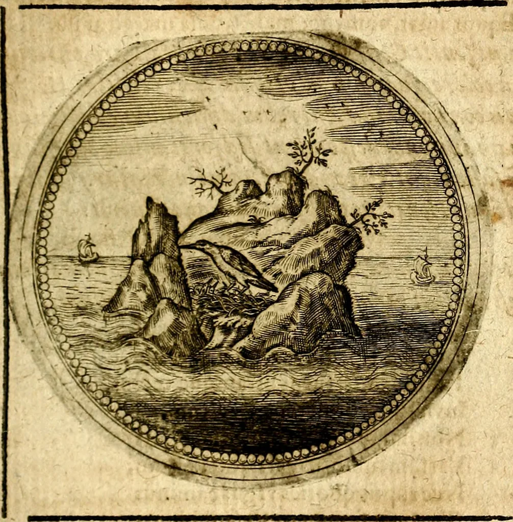 An illustration from Symbolor & emblematum ... centuria una [-quarta], 1661, leaf 524
