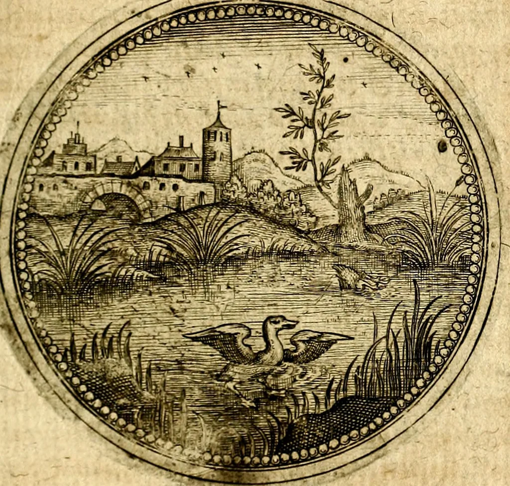 An illustration from Symbolor & emblematum ... centuria una [-quarta], 1661, leaf 526