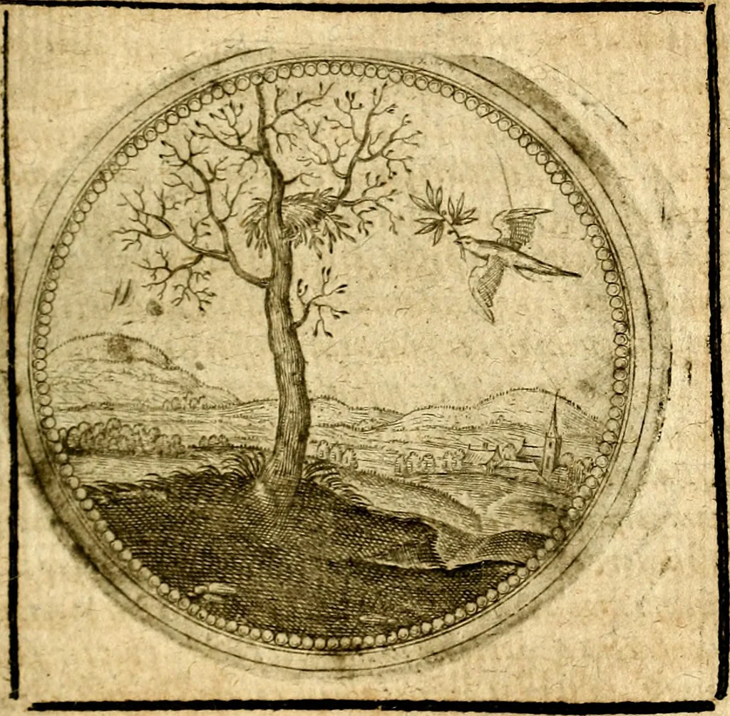 An illustration from Symbolor & emblematum ... centuria una [-quarta], 1661, leaf 530