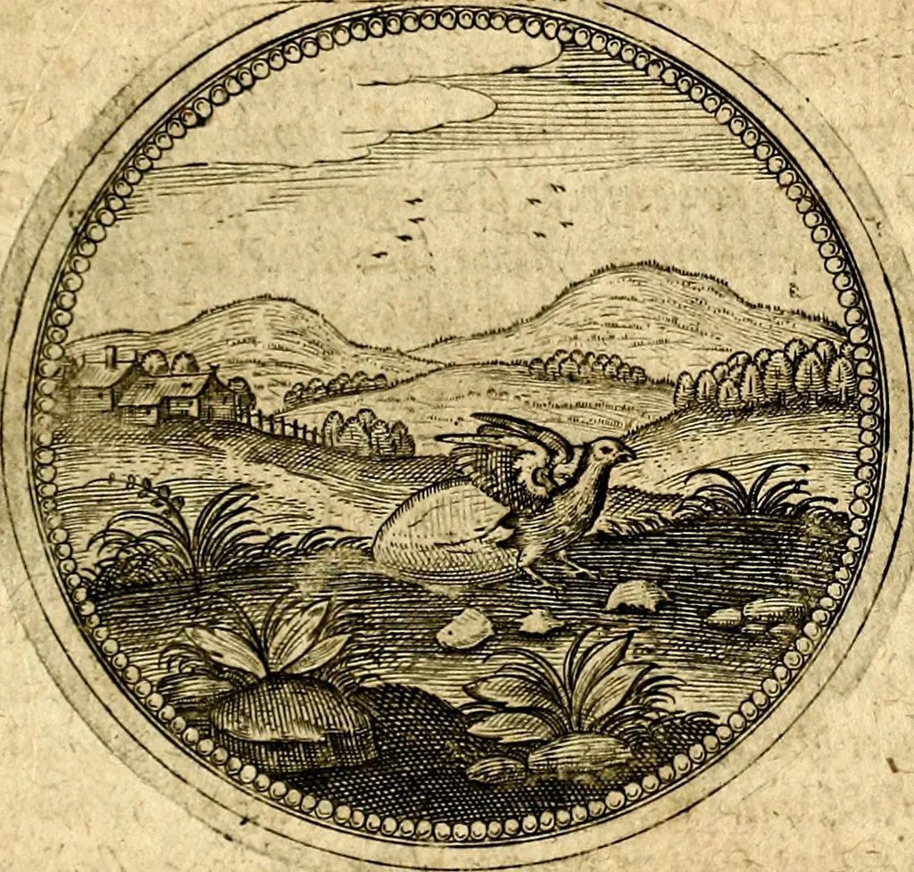 An illustration from Symbolor & emblematum ... centuria una [-quarta], 1661, leaf 552