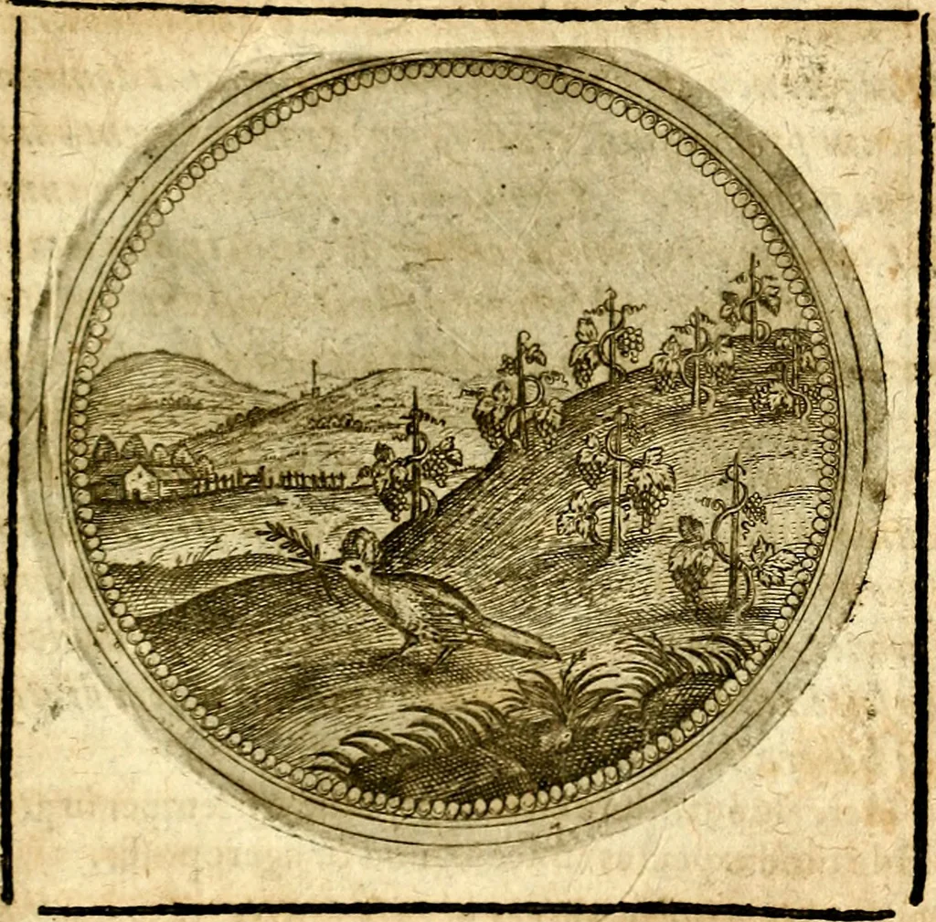 An illustration from Symbolor & emblematum ... centuria una [-quarta], 1661, leaf 558