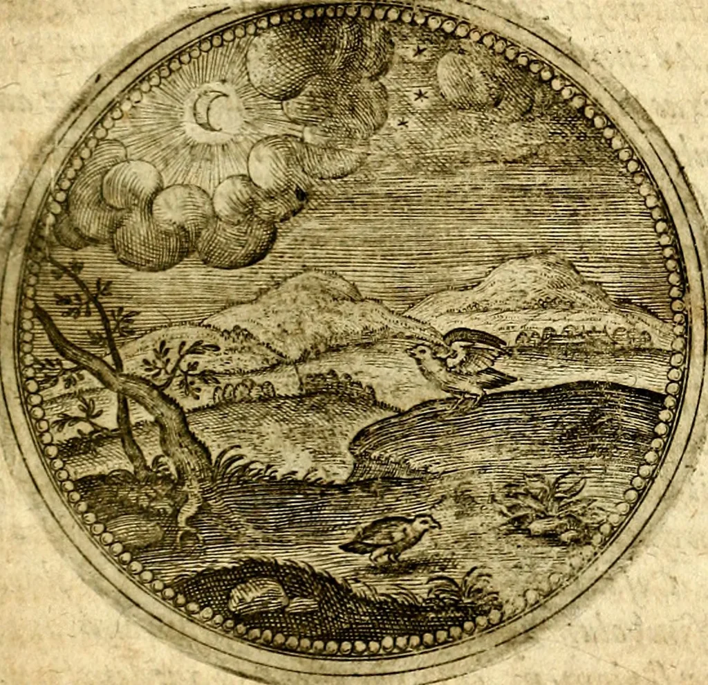 An illustration from Symbolor & emblematum ... centuria una [-quarta], 1661, leaf 562