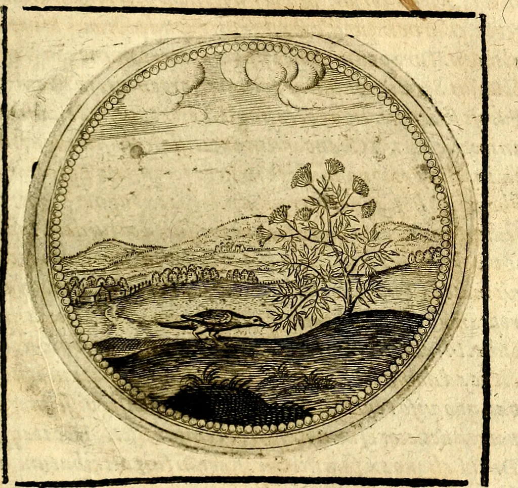 An illustration from Symbolor & emblematum ... centuria una [-quarta], 1661, leaf 566