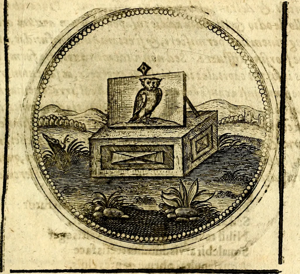 An illustration from Symbolor & emblematum ... centuria una [-quarta], 1661, leaf 568