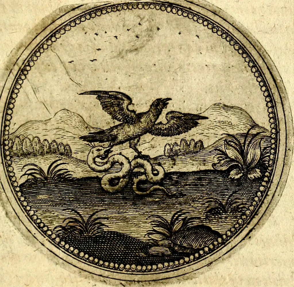 An illustration from Symbolor & emblematum ... centuria una [-quarta], 1661, leaf 578