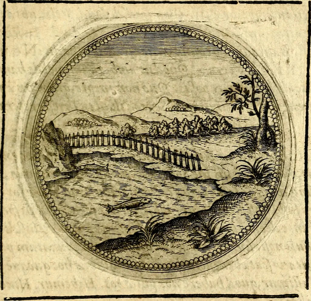 An illustration from Symbolor & emblematum ... centuria una [-quarta], 1661, leaf 680
