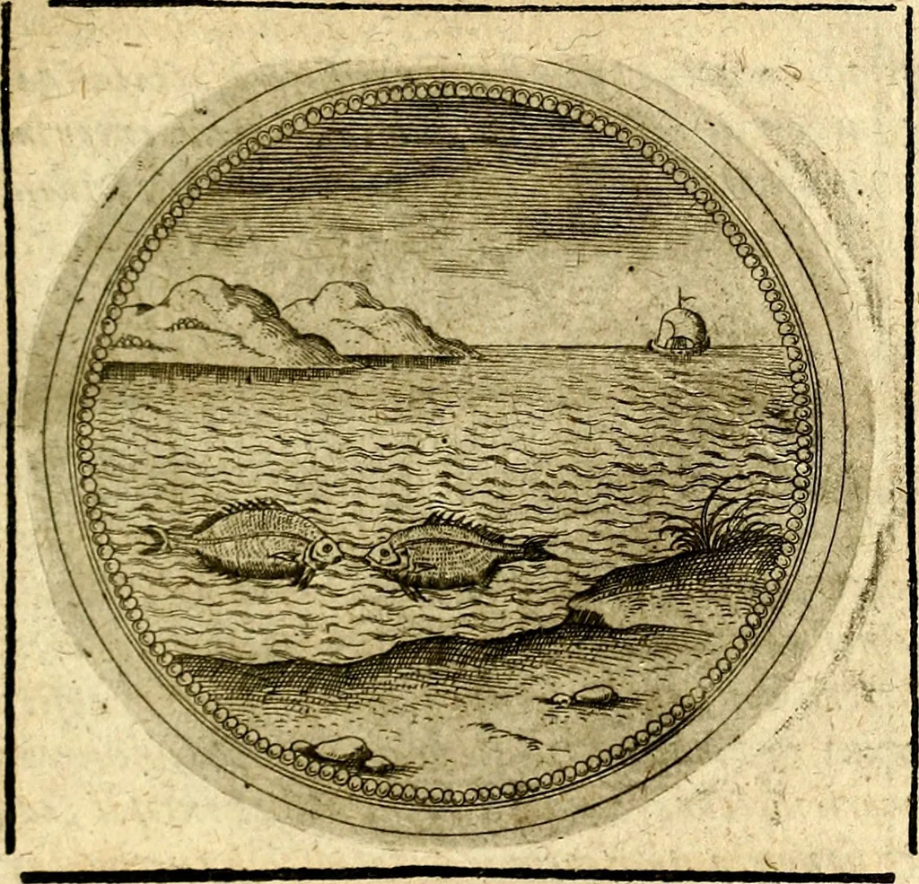 An illustration from Symbolor & emblematum ... centuria una [-quarta], 1661, leaf 690