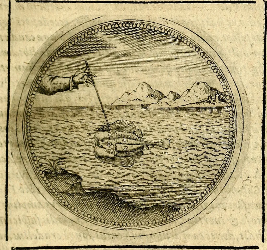 An illustration from Symbolor & emblematum ... centuria una [-quarta], 1661, leaf 704