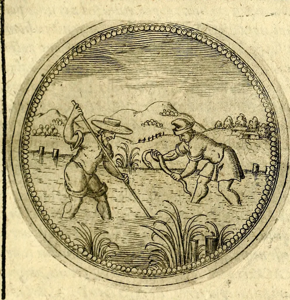 An illustration from Symbolor & emblematum ... centuria una [-quarta], 1661, leaf 714