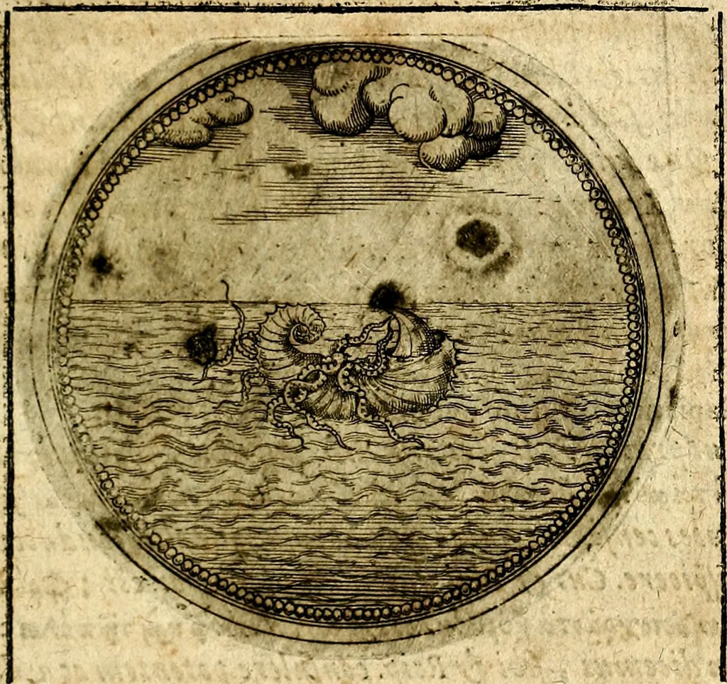 An illustration from Symbolor & emblematum ... centuria una [-quarta], 1661, leaf 722