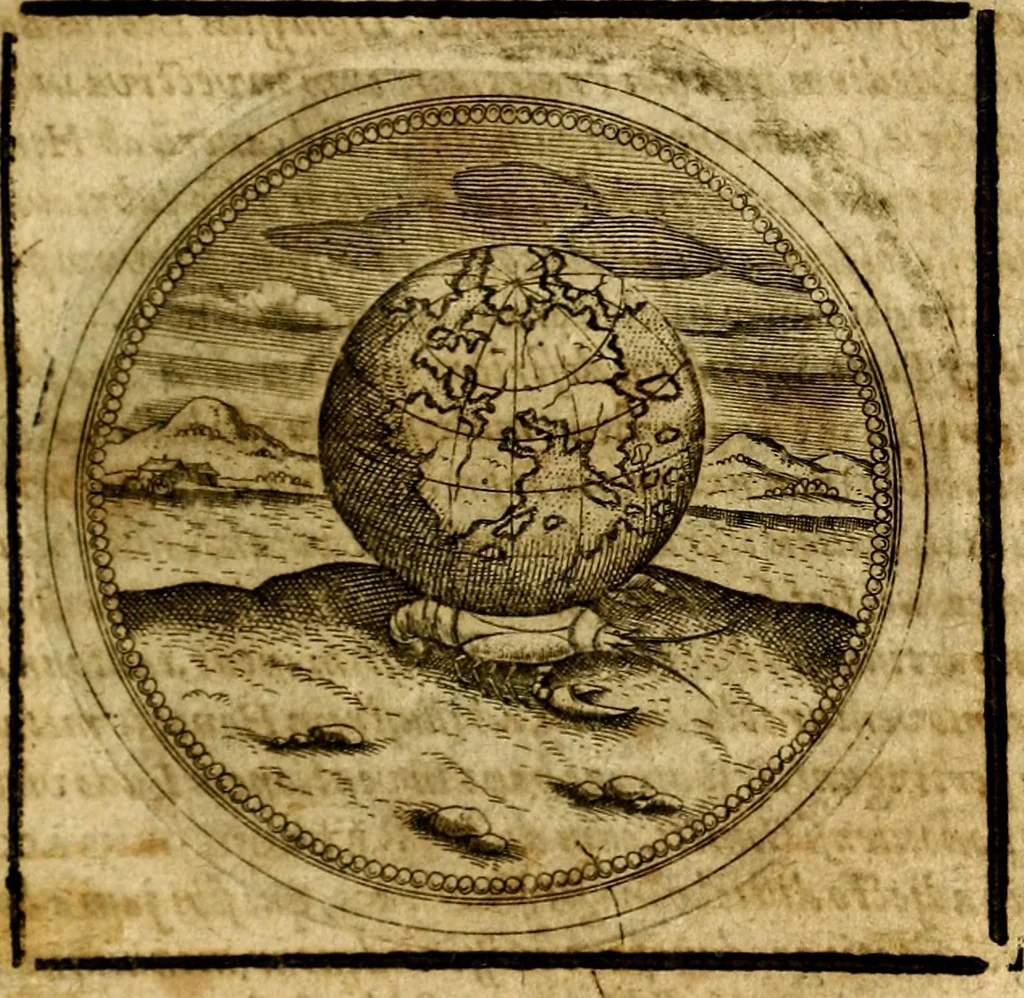 An illustration from Symbolor & emblematum ... centuria una [-quarta], 1661, leaf 732