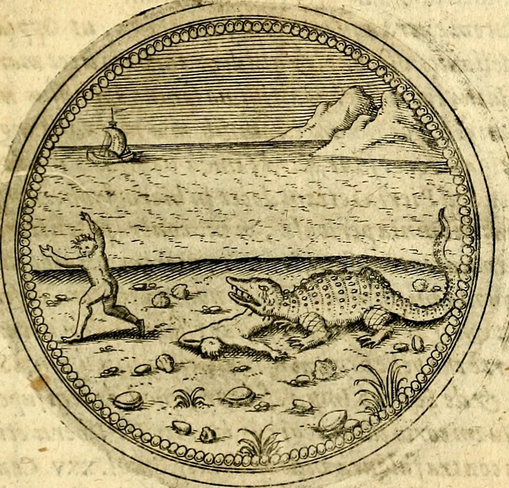 An illustration from Symbolor & emblematum ... centuria una [-quarta], 1661, leaf 758