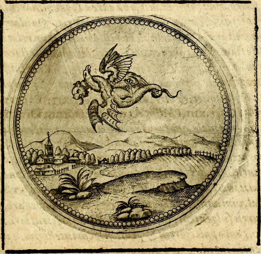 An illustration from Symbolor & emblematum ... centuria una [-quarta], 1661, leaf 778