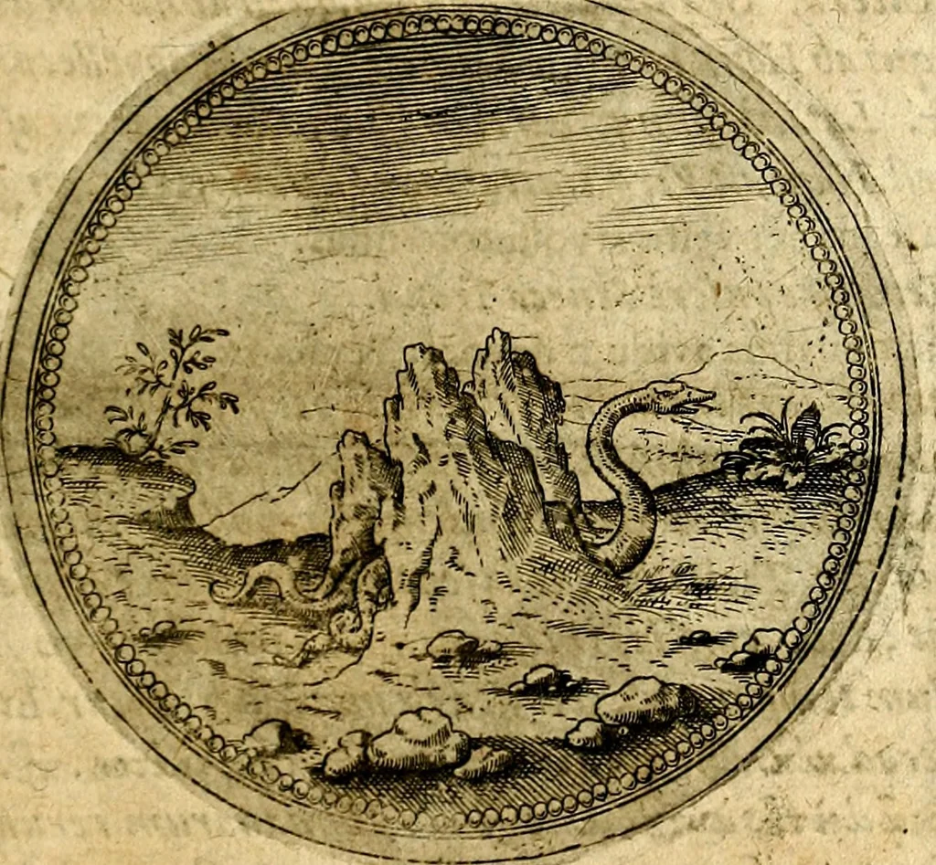 An illustration from Symbolor & emblematum ... centuria una [-quarta], 1661, leaf 788