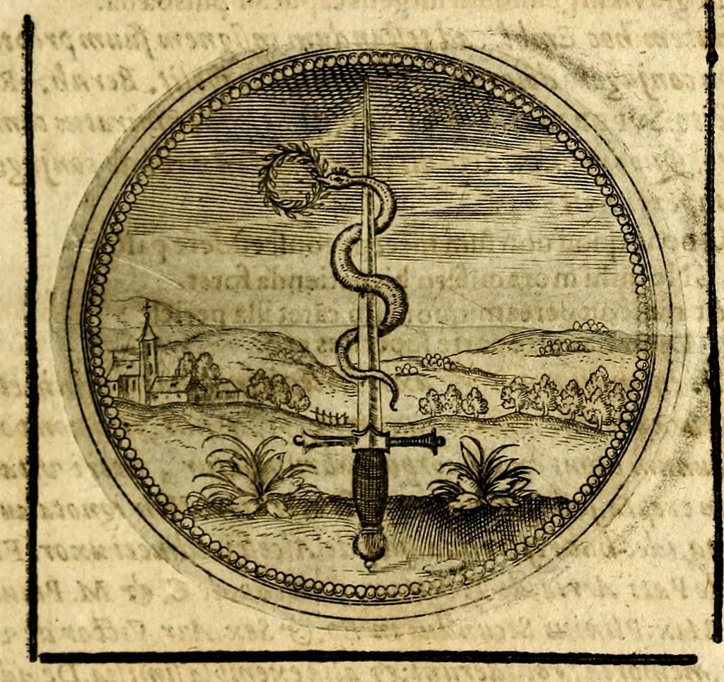 An illustration from Symbolor & emblematum ... centuria una [-quarta], 1661, leaf 800