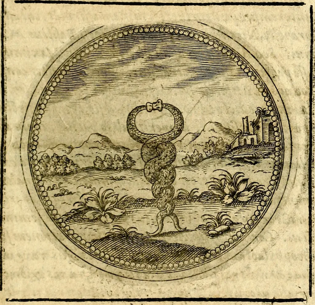 An illustration from Symbolor & emblematum ... centuria una [-quarta], 1661, leaf 804