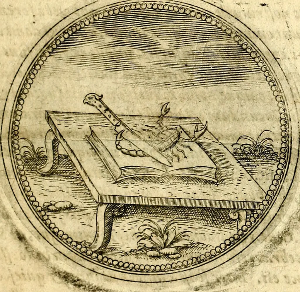 An illustration from Symbolor & emblematum ... centuria una [-quarta], 1661, leaf 816