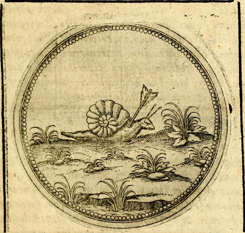 An illustration from Symbolor & emblematum ... centuria una [-quarta], 1661, leaf 820