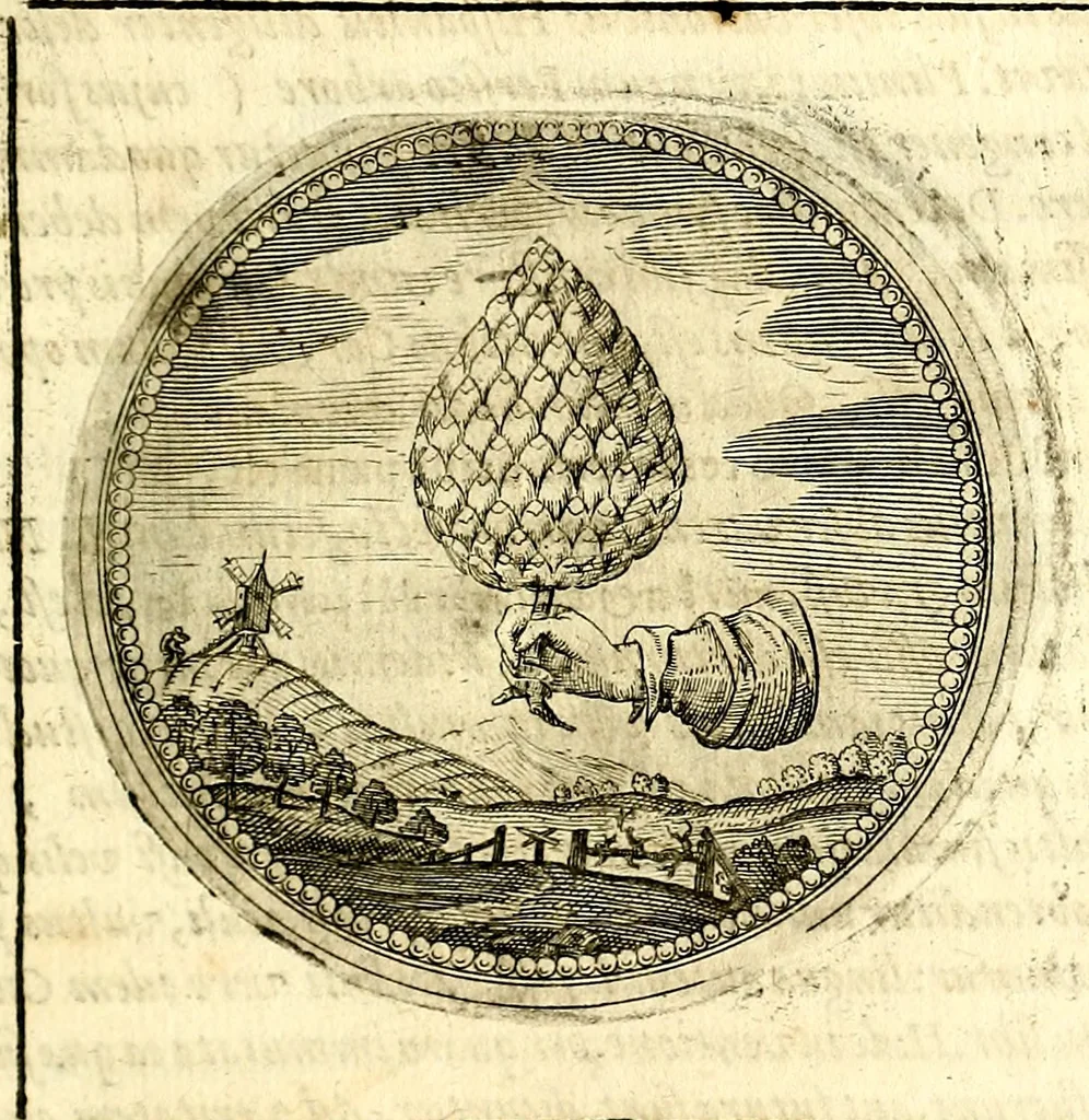 An illustration from Symbolor & emblematum ... centuria una [-quarta], 1661, leaf 88