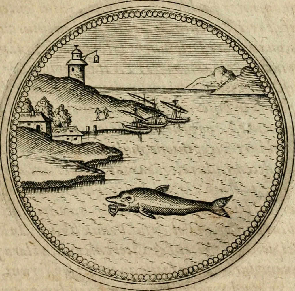 An illustration from Symboloru[m] & emblematum ex re herbaria desumtorum centuria vna[-quarta] collecta, 1654, leaf 232