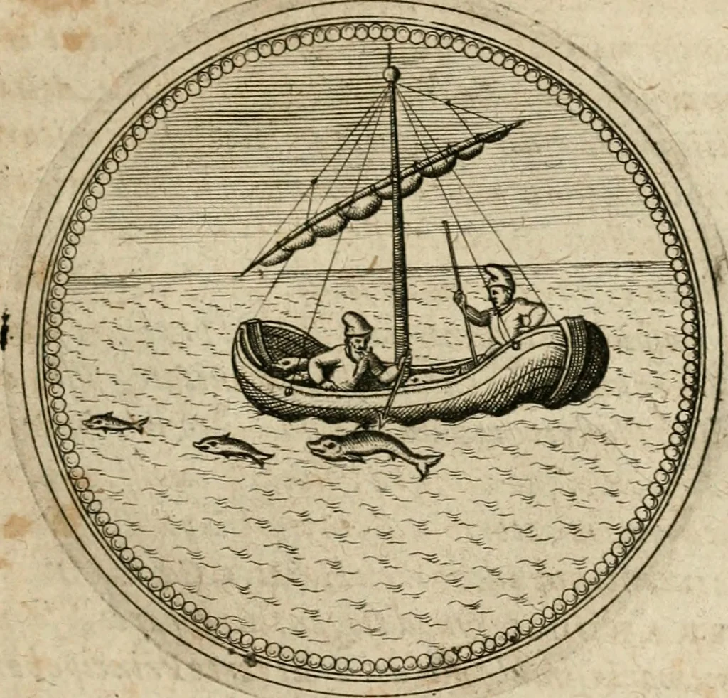 An illustration from Symboloru[m] & emblematum ex re herbaria desumtorum centuria vna[-quarta] collecta, 1654, leaf 236