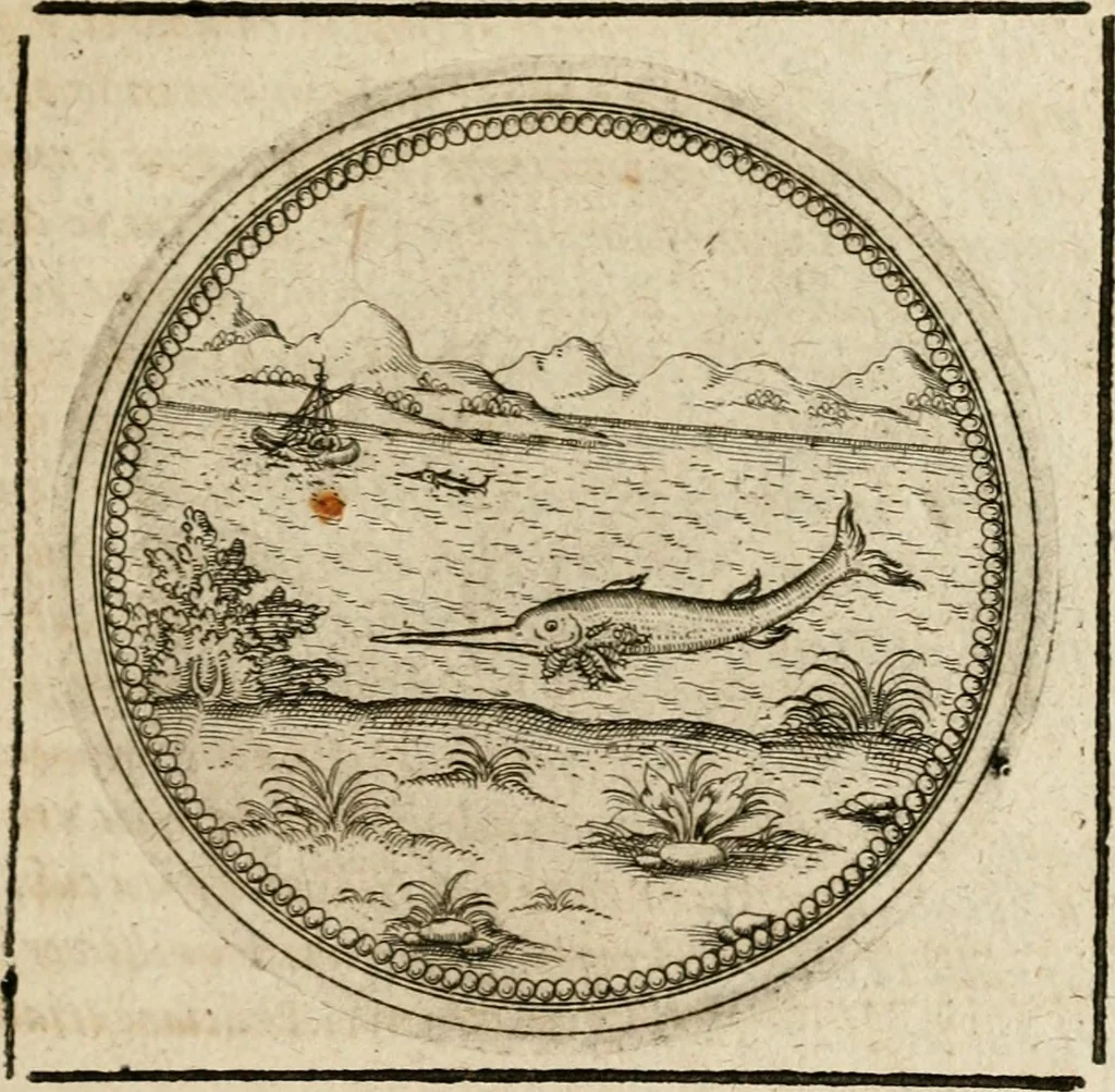 An illustration from Symboloru[m] & emblematum ex re herbaria desumtorum centuria vna[-quarta] collecta, 1654, leaf 240