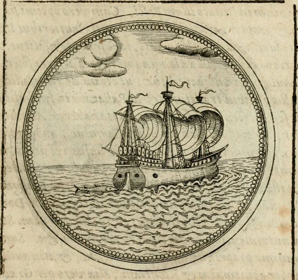 An illustration from Symboloru[m] & emblematum ex re herbaria desumtorum centuria vna[-quarta] collecta, 1654, leaf 266