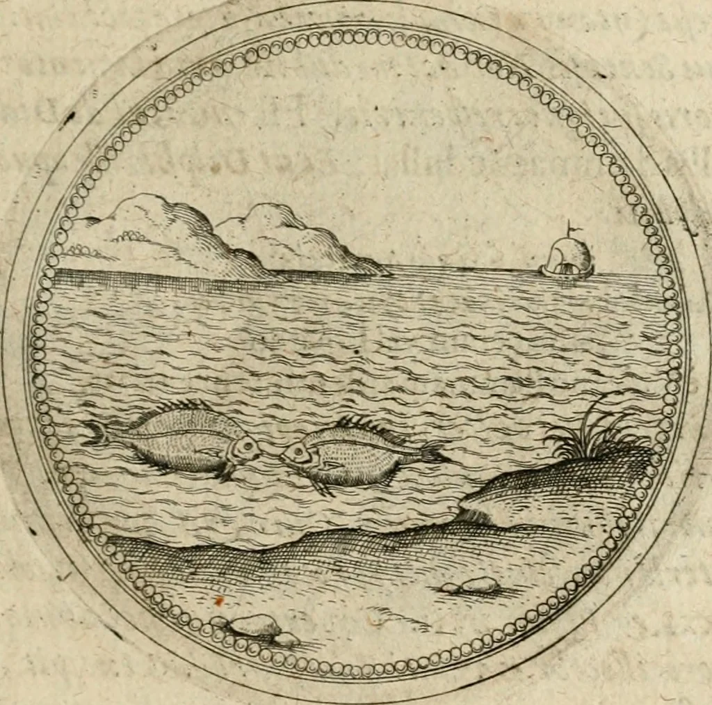 An illustration from Symboloru[m] & emblematum ex re herbaria desumtorum centuria vna[-quarta] collecta, 1654, leaf 278