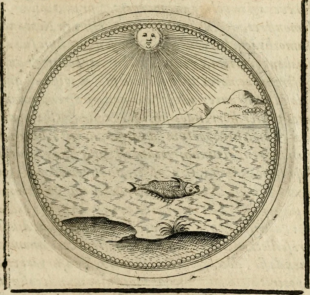 An illustration from Symboloru[m] & emblematum ex re herbaria desumtorum centuria vna[-quarta] collecta, 1654, leaf 280