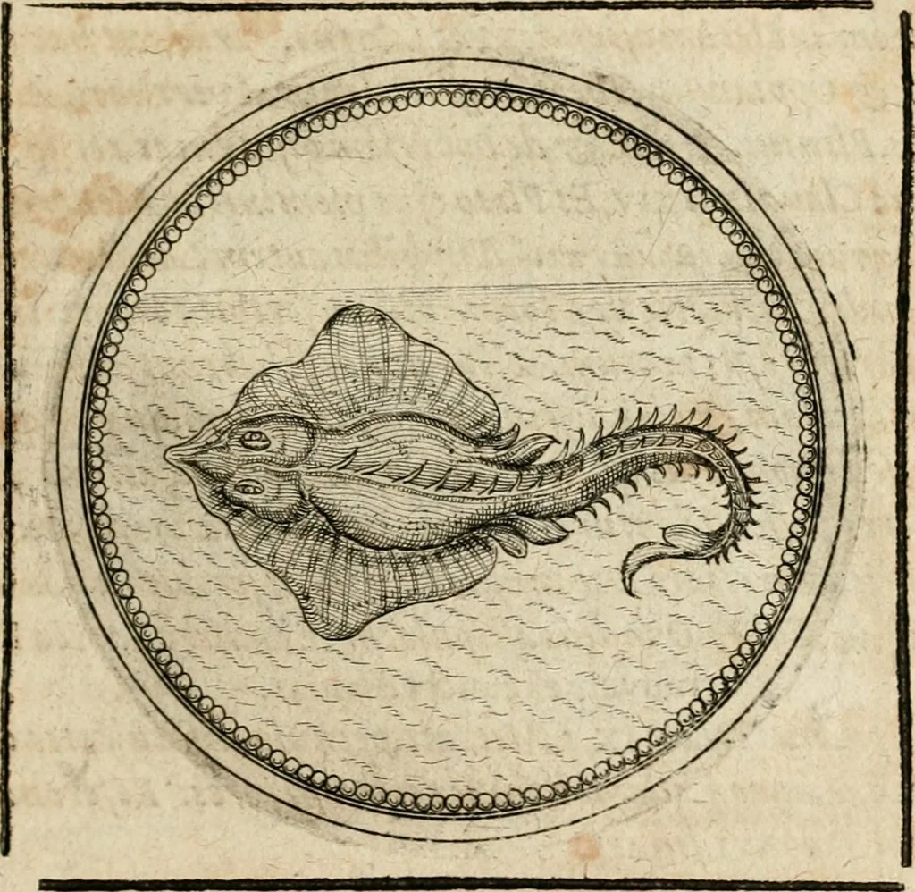 An illustration from Symboloru[m] & emblematum ex re herbaria desumtorum centuria vna[-quarta] collecta, 1654, leaf 290